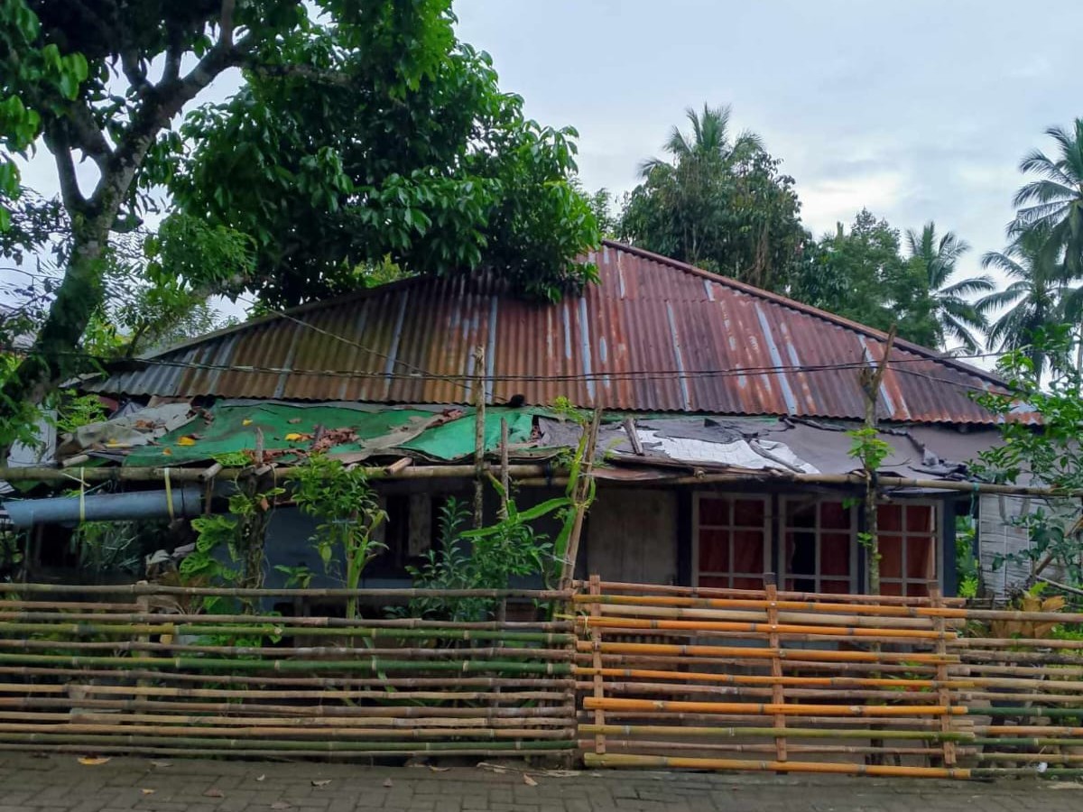 foto : Rumah Milik Bapak Abubakar Molantong Dusun III Torout