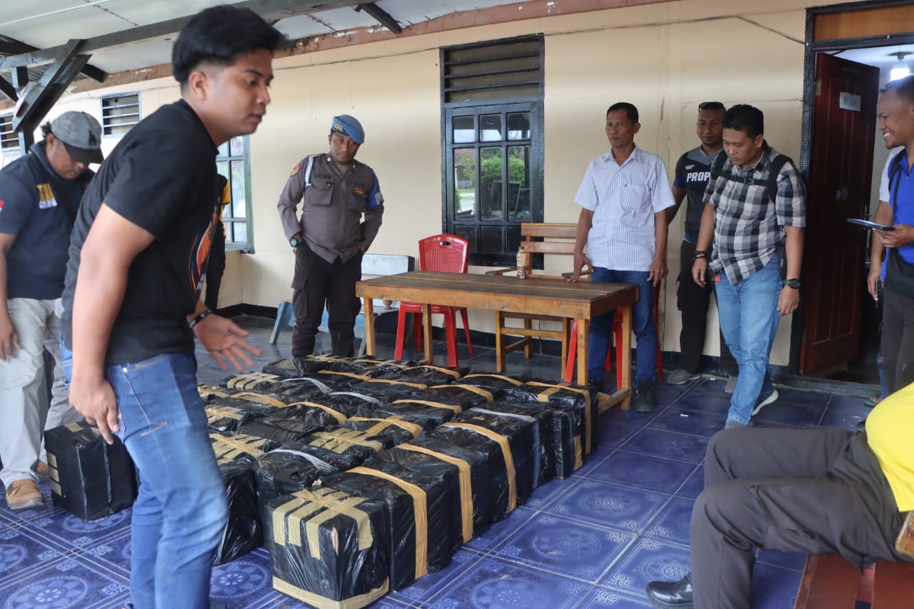 Foto Dok : Pengungkapan Miras Ilegal Oleh Sat Resnarkoba Polres Mappi